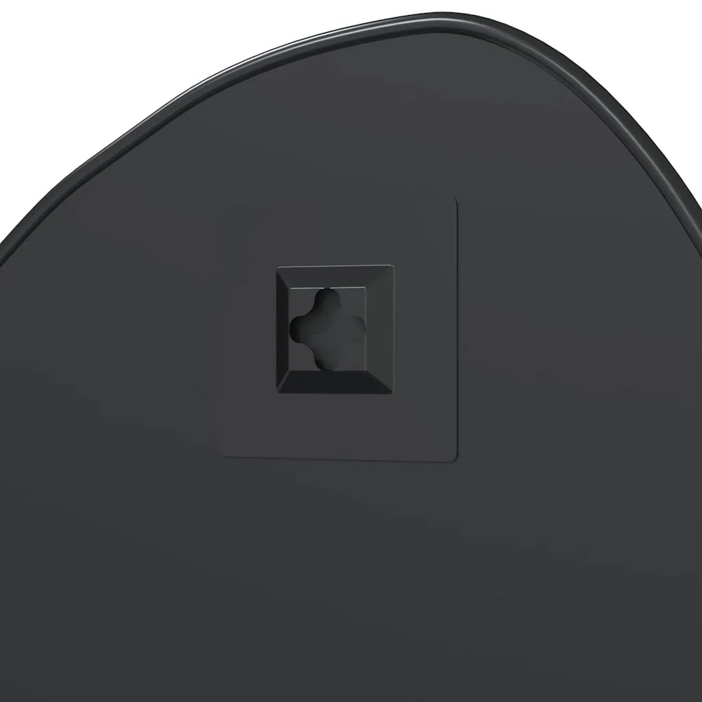 Specchio da Parete | Specchio decorativo Nero 60x50 cm