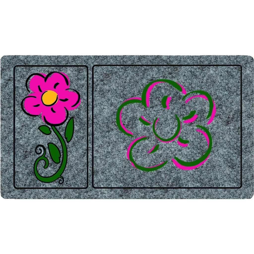 ZERBINO GRAFIC 40X70CM GRIGIO