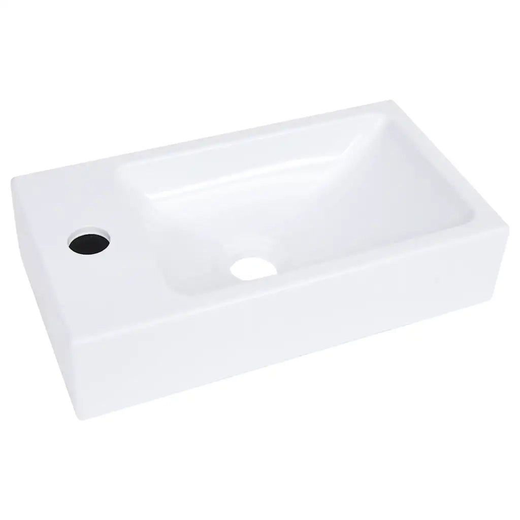 Lavabo 400x220x90 mm in SMC Bianco CFW5125917