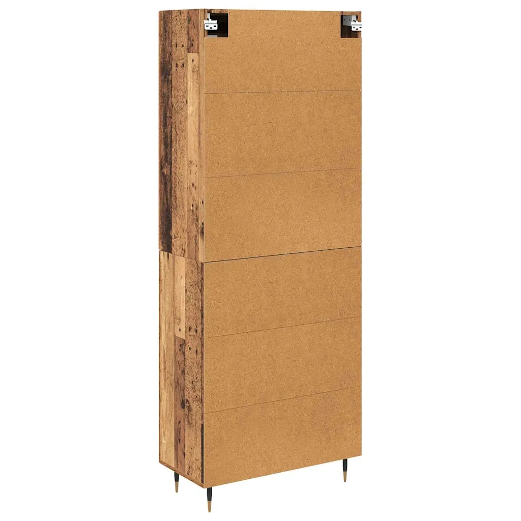Credenza 2 pcs Legno vecchio Legno multistrato 3415717