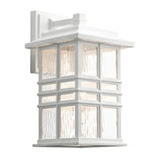 Applique esterna bianca E27 60W Beacon Square Kichler
