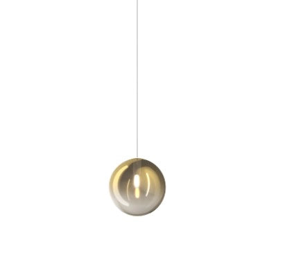 SOSPENSIONE BIANCO 4 LUCI RETTANGOLARE VETRI OR + BR + AM + FU 1184BI-S4 R-MS