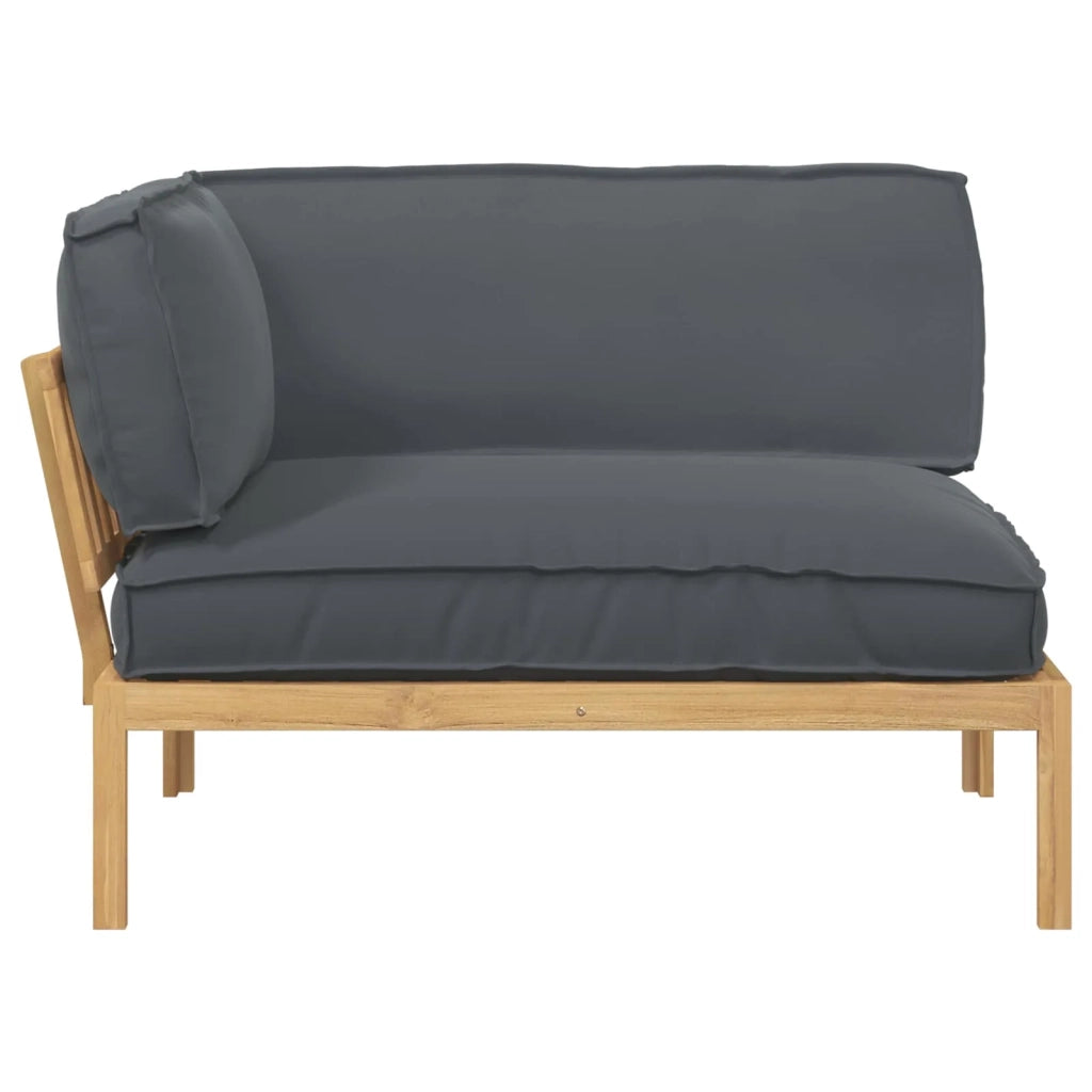 Set di divani con cuscino Antracite 133 x 92 x 69 cm 3418166