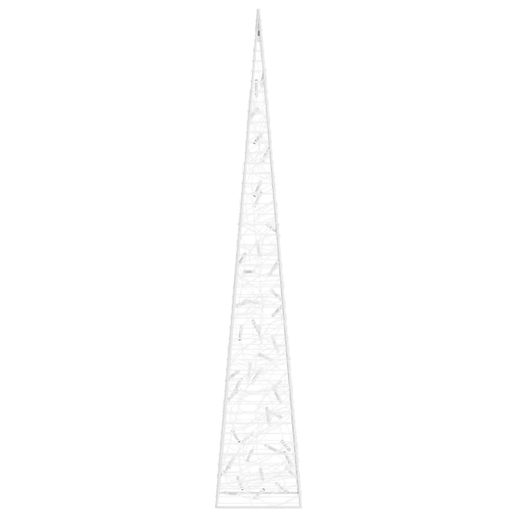 Cono di Luce LED Decorativo Acrilico Blu 90 cm CFW6033172