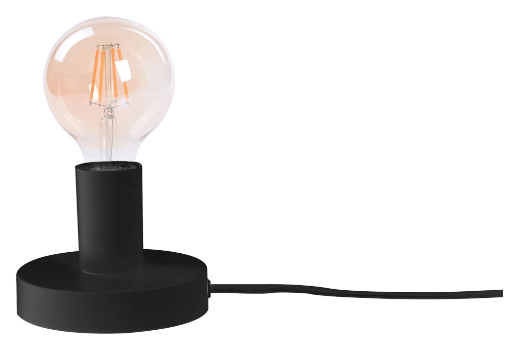 Lampada da tavolo industriale nera E27 Bowie Rabalux