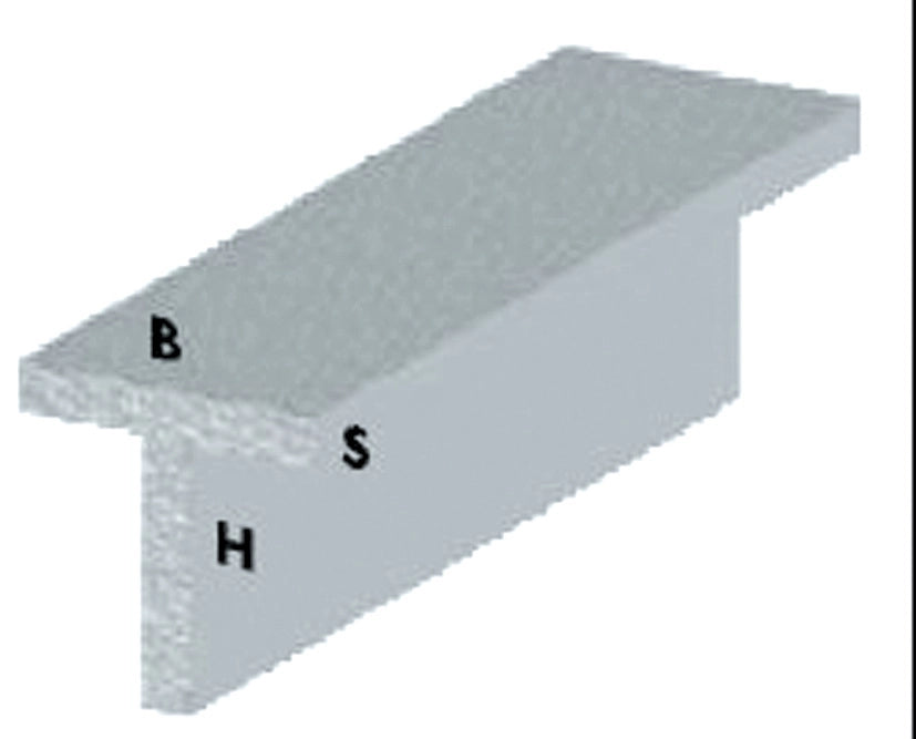 PROFILO ARGENTO H.100 CM T 20X20X1,5 MM**- ARCANSAS- 5,0 pz