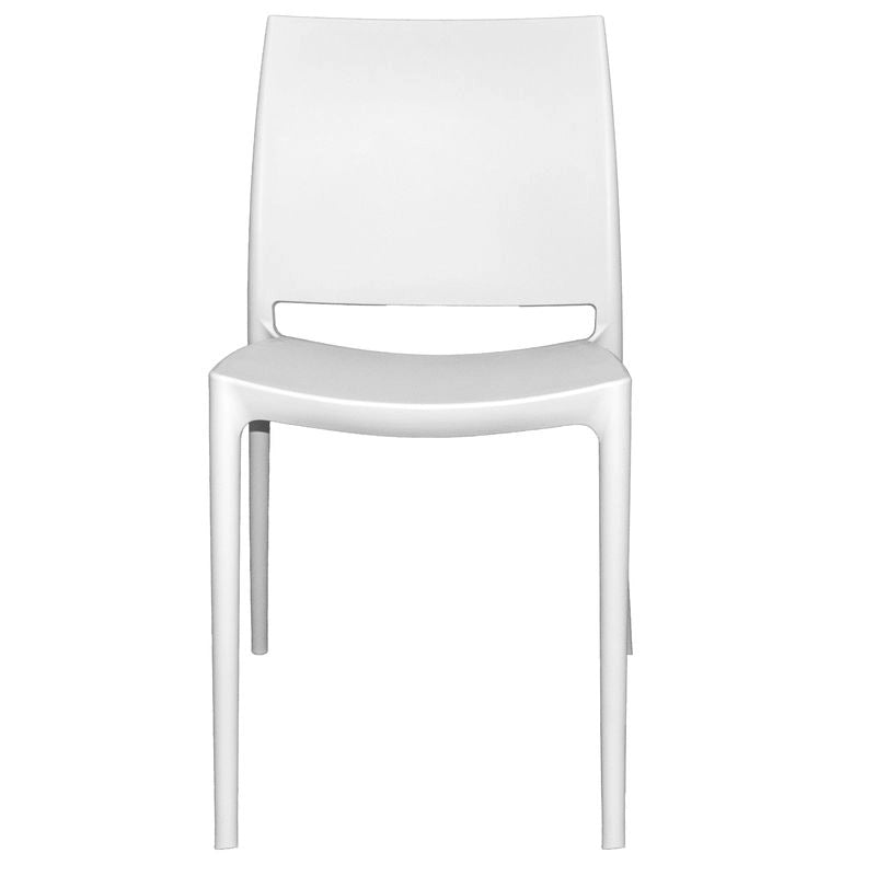 Set 4 sedie classic bianche