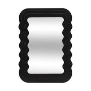 Specchio Bisauté nero 40x55 cm