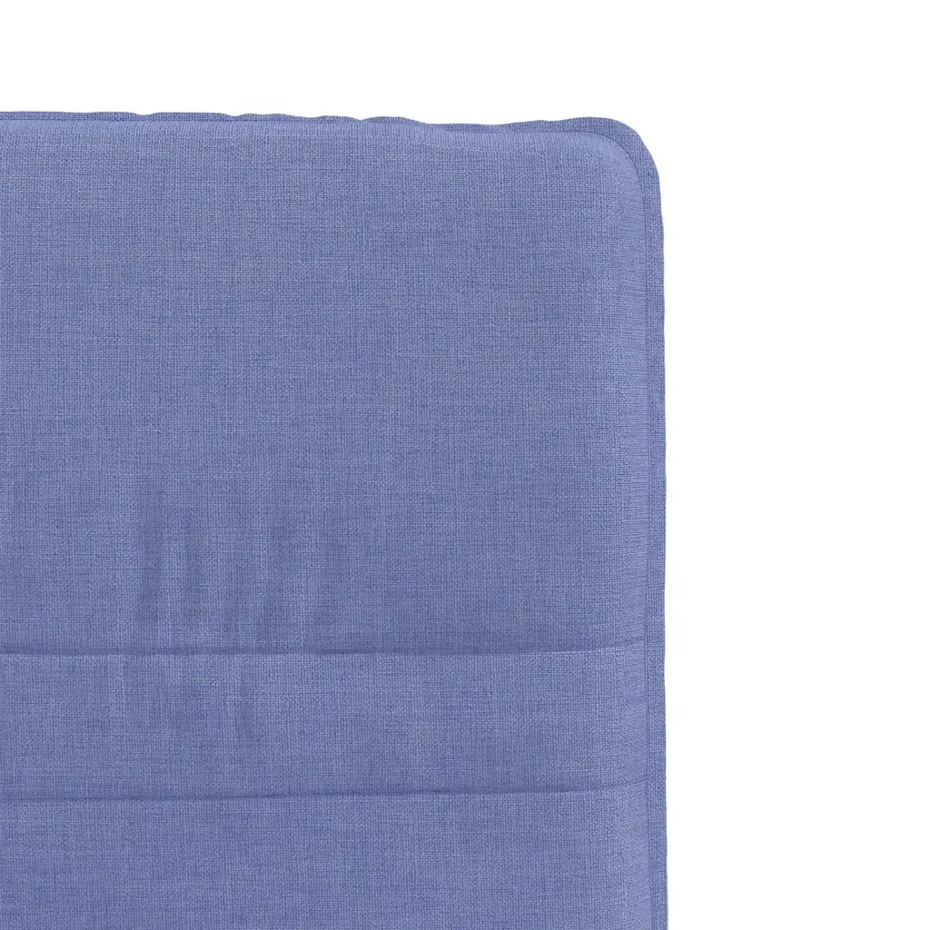 Sedie da Pranzo 4 pz Blu Jeans in Tessuto 3315365