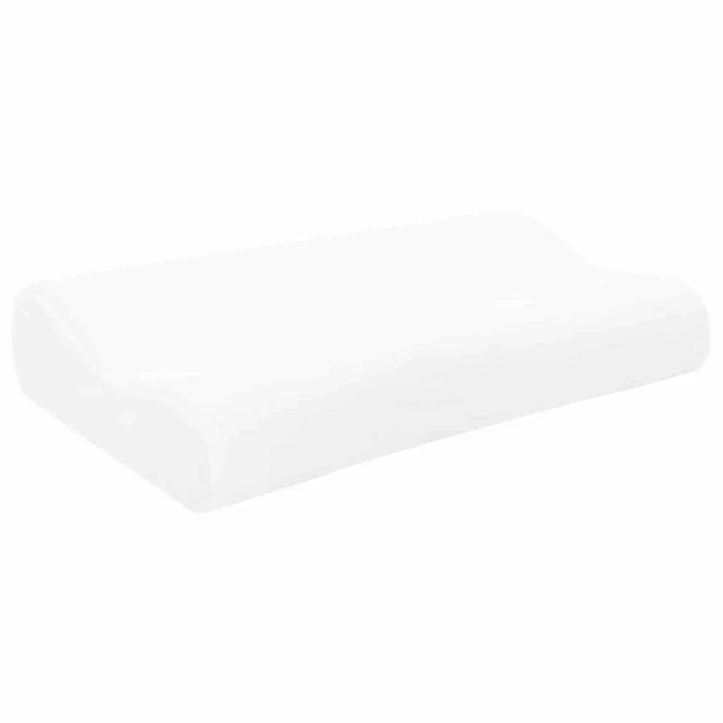 Cuscino da Letto Bianco 50 x 30 x 10,5 cm Schiuma Memory 42020208