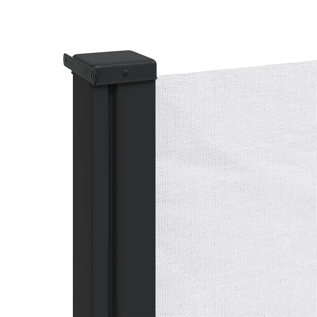 Tenda da Sole | Tenda parasole Laterale Retrattile Bianco 100x500 cm