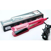 Trade Shop - Piastra Larga Per Capelli In Ceramica Professionale Da 140° A 220° Geemi Gm-2927 -