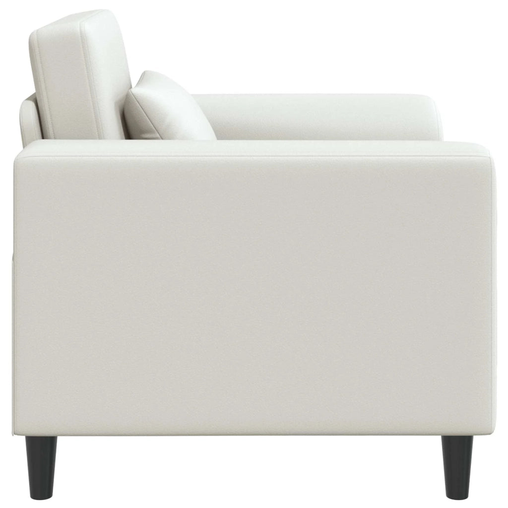 Poltrona Bianco Similpelle 42042474