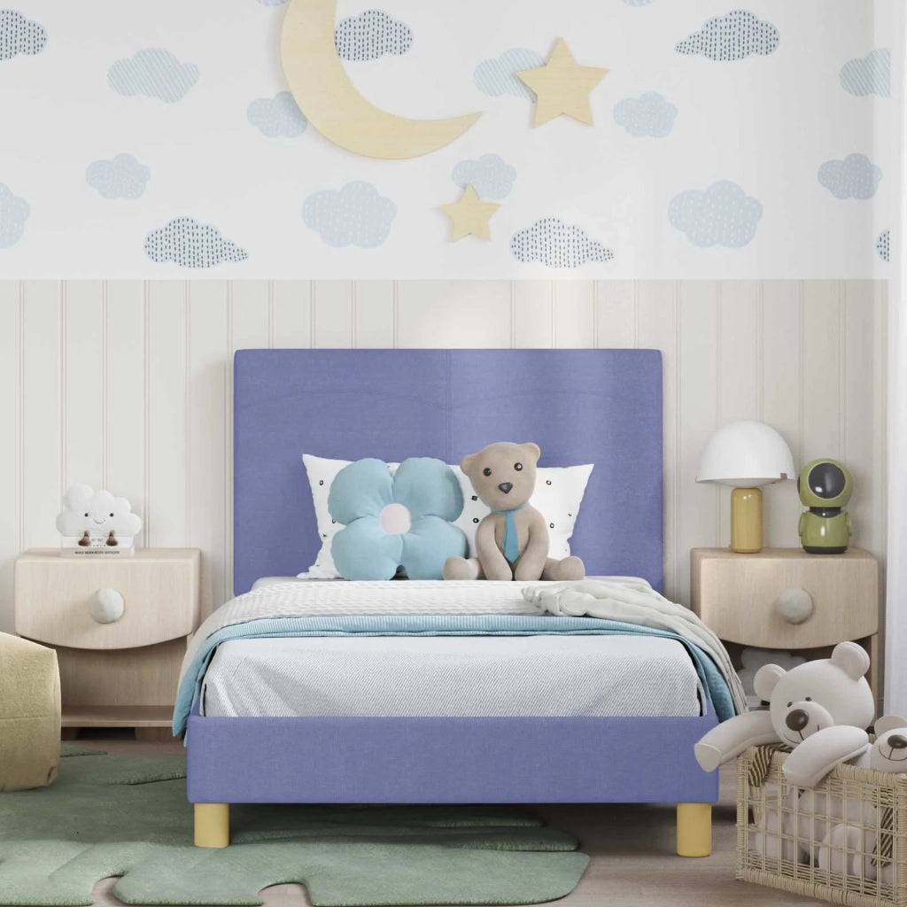 Struttura letto bambini con testata-Giroletto per bambini Blu jeans 80 x 200 cm 572409