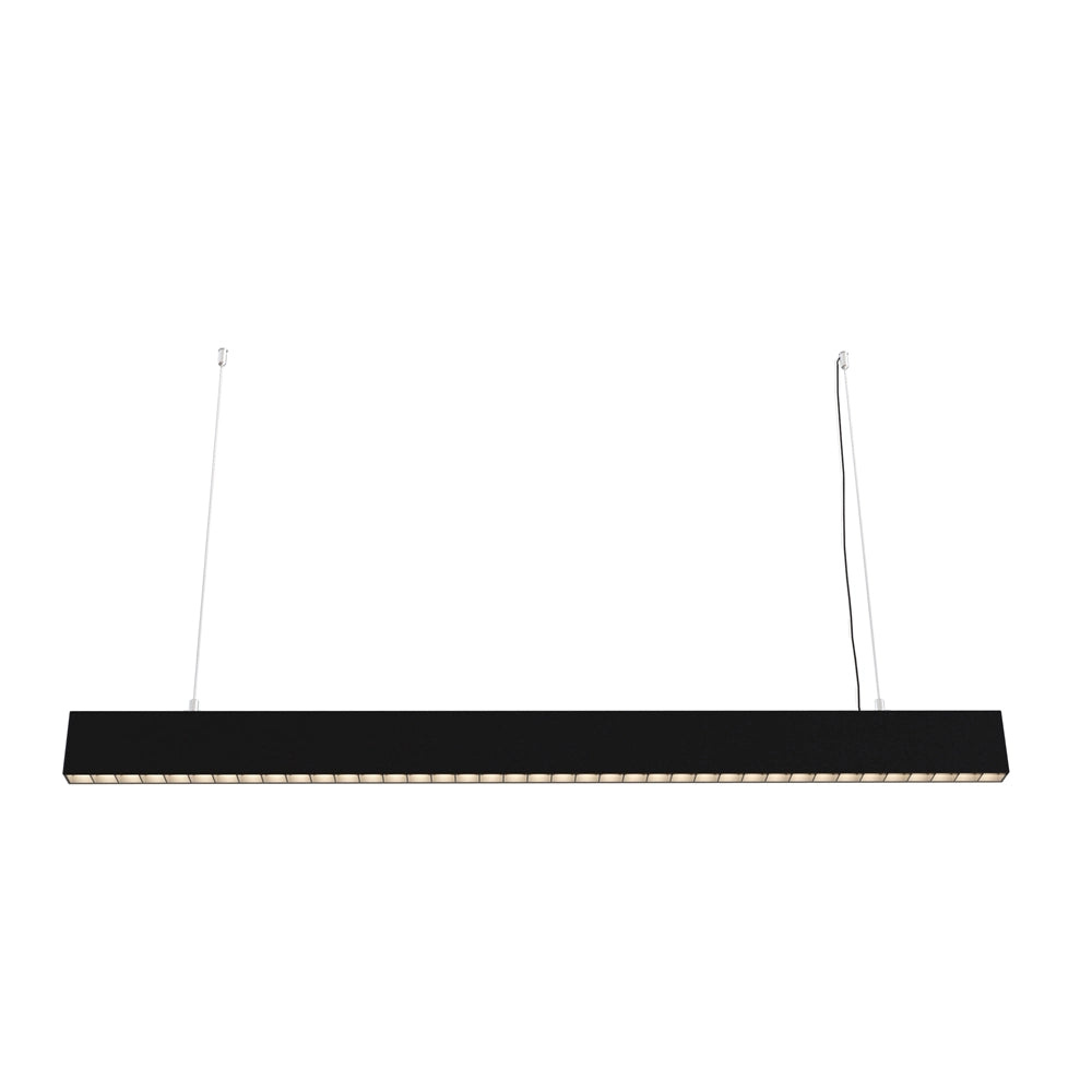 Maytoni Points lampada sospesa LED 40W nera 106cm 4000K