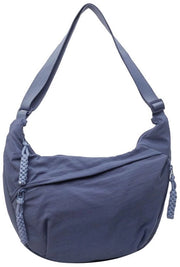 Borsa da spalla unisex - Borsa da braccio - Impermeabile - Nero - Nylon