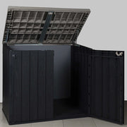 Cassa da giardino STORAWAY PLUS 2XL - 2270L - Nero