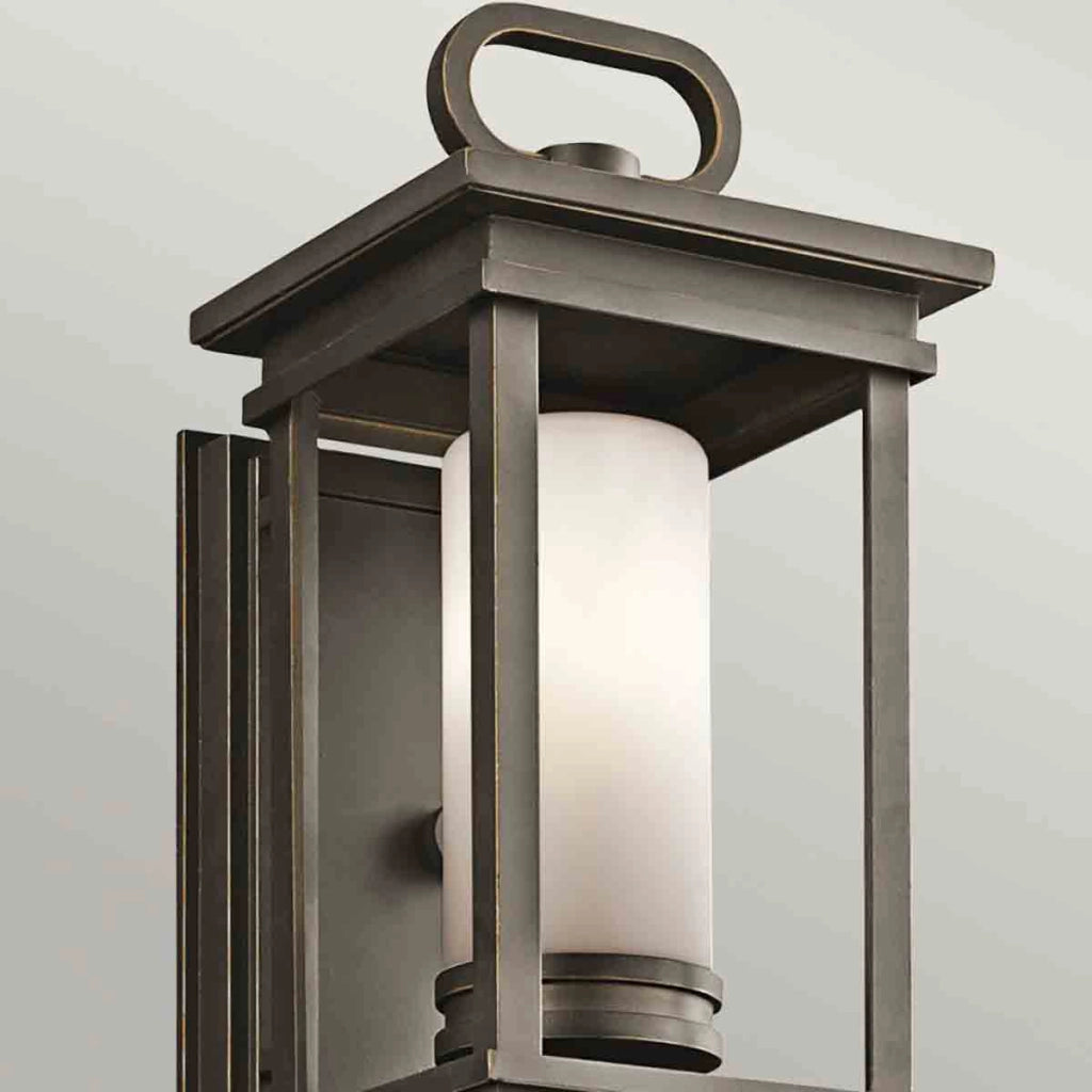 Applique esterna marrone scuro E14 60W South Hope Kichler