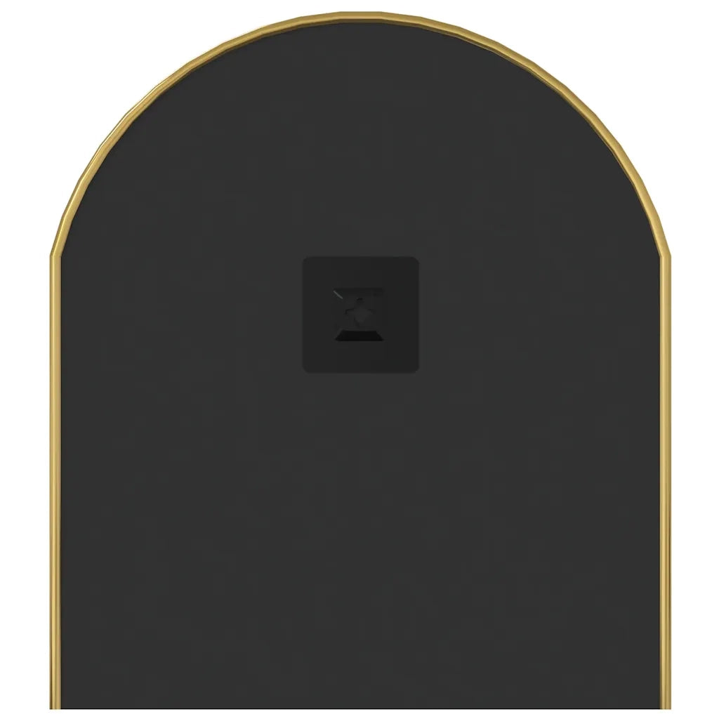 Specchio da Parete | Specchio decorativo Dorato 80x35 cm Ovale