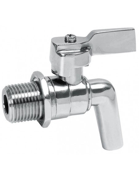 RUBINETTO INOX A SFERA PER CONTENITORE 3/4
