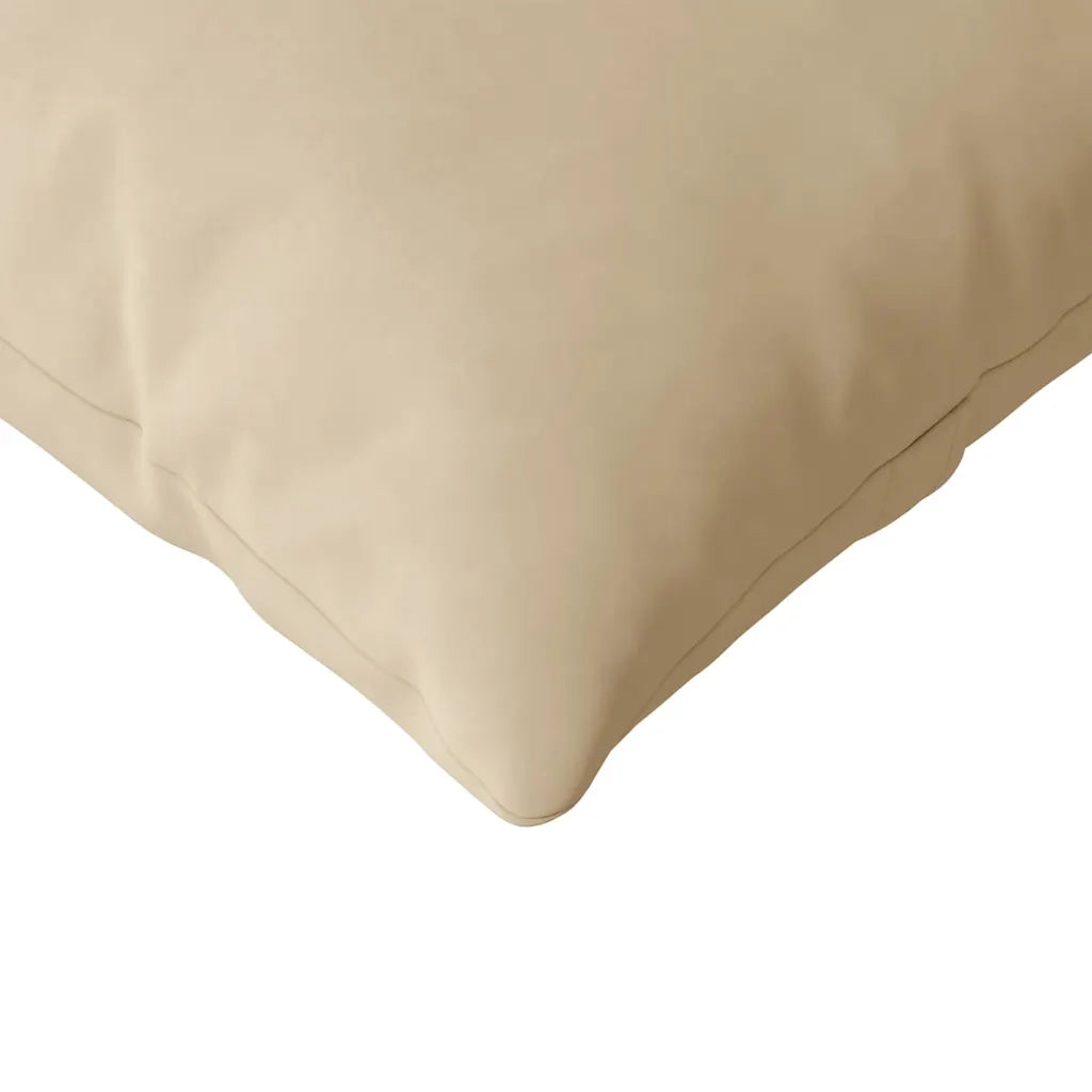 Cuscini da Divano 2 pcs Crema 200 x 40 cm Tessuto 42013901