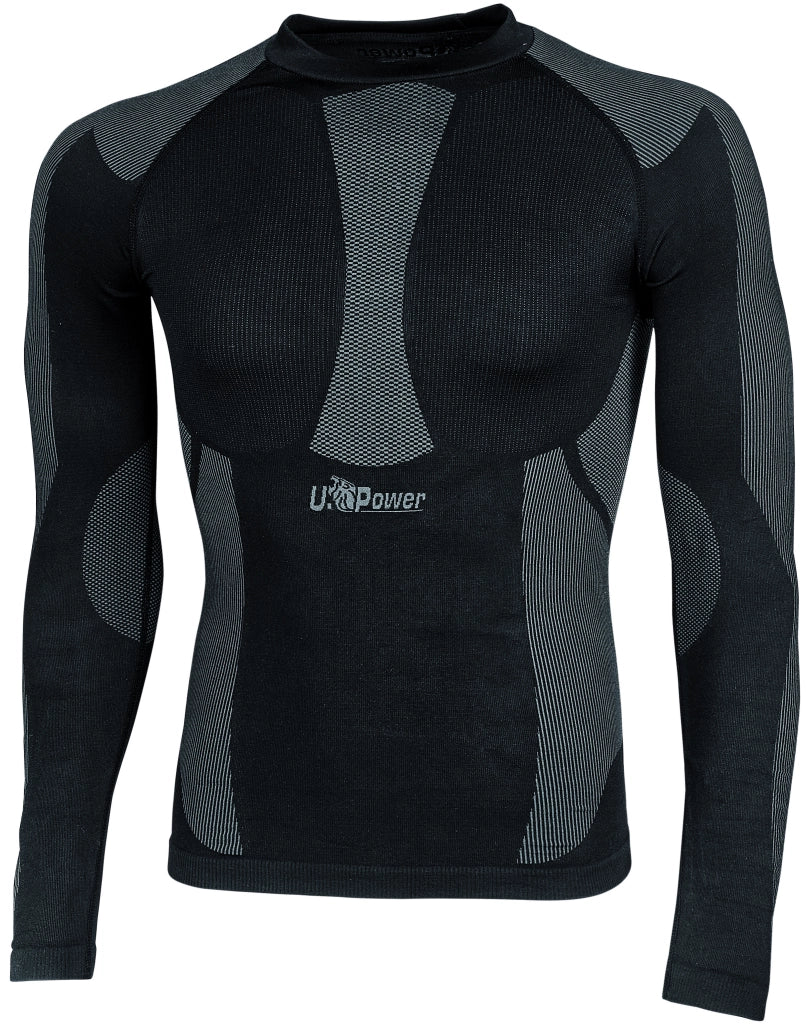 U-Power MAGLIA TERMICA CURMA Col. Nero   Mis. S/M
