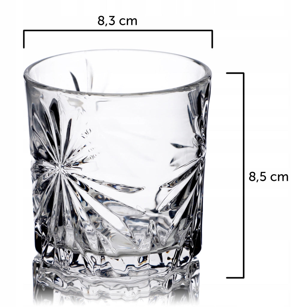 Set di 6 bicchieri da whisky KADAX Literatka da 300 ml