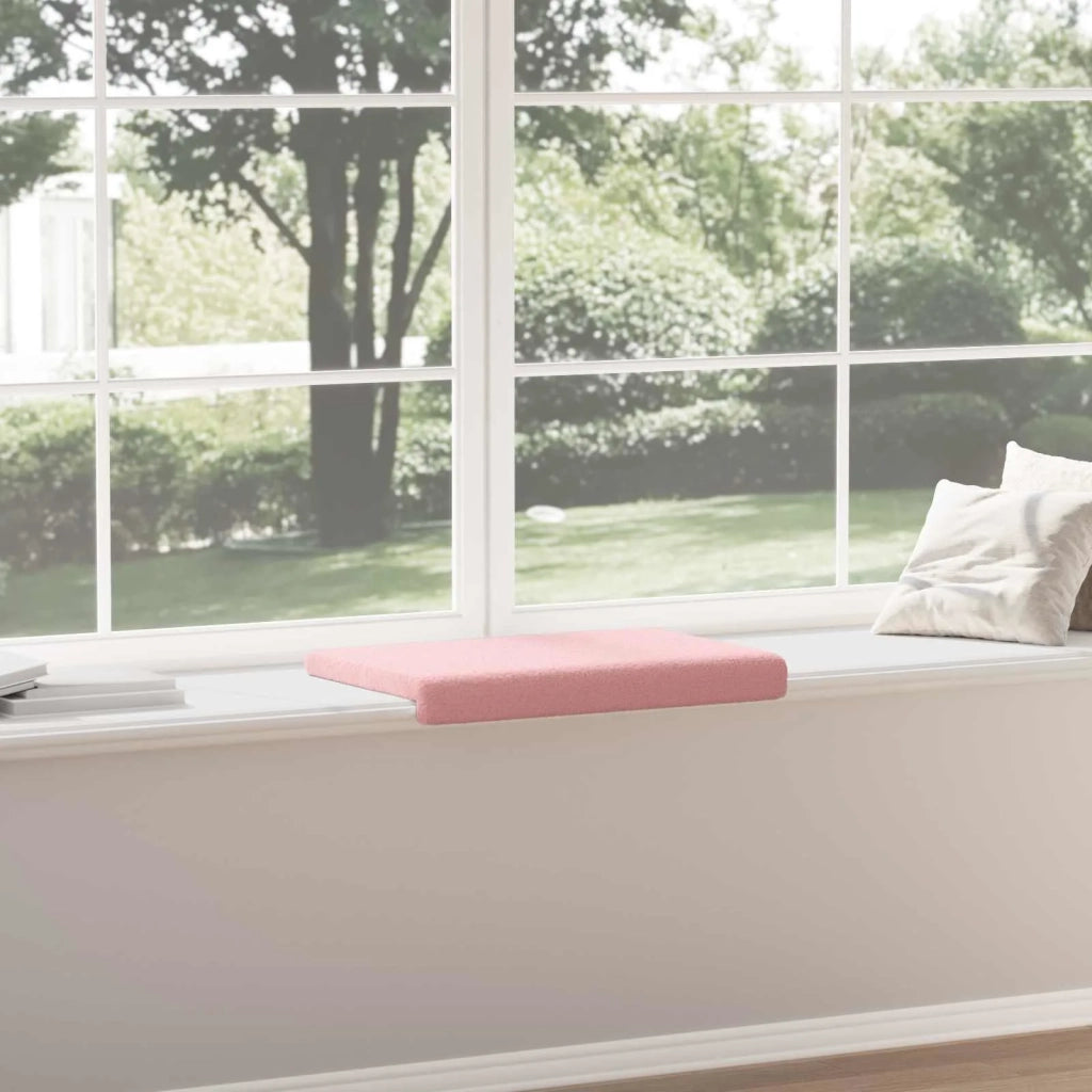 Cuscino per panchina Tessuto Sherpa Rosa Profondità 35 cm 42043228