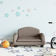 Divano per Bambini-Sofa-Divanetto Tortora 50x40x30 cm in Tessuto