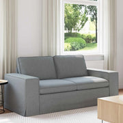 Divano Grigio chiaro 182 x 80 x 82 cm Tessuto 42024390