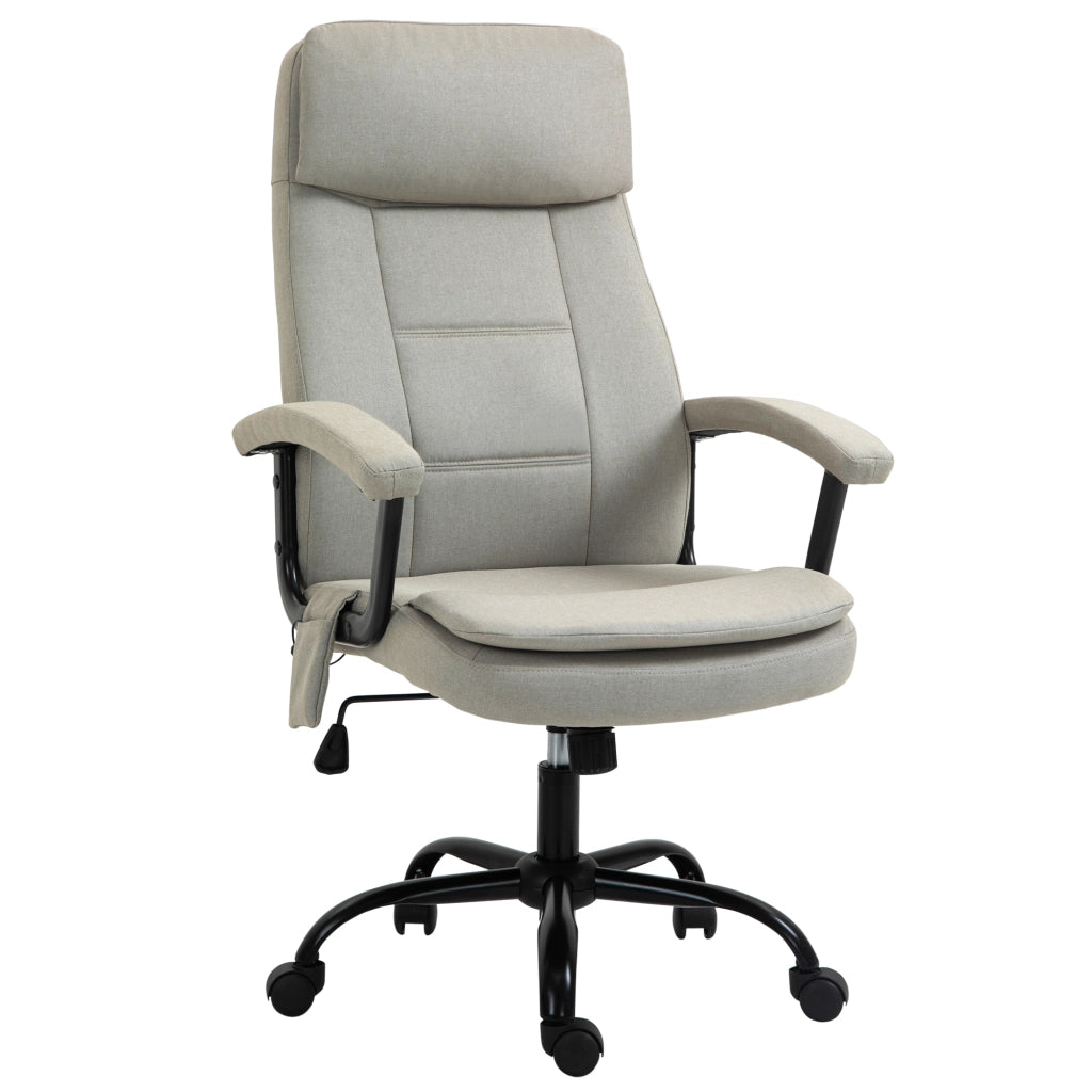 Sedia da ufficio massaggiante reclinabile ¨C Minimal ¨C Beige