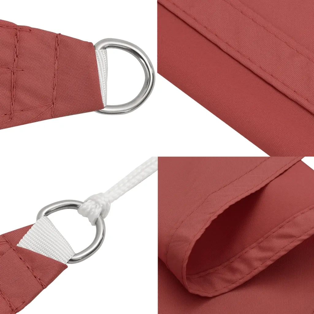 Parasole a Vela Oxford Rettangolare 2x3 m Terracotta 135365