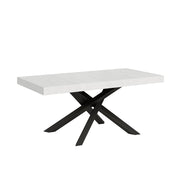 Tavolo Allungabile 180-440x90x77 cm Volantis Bianco Frassino