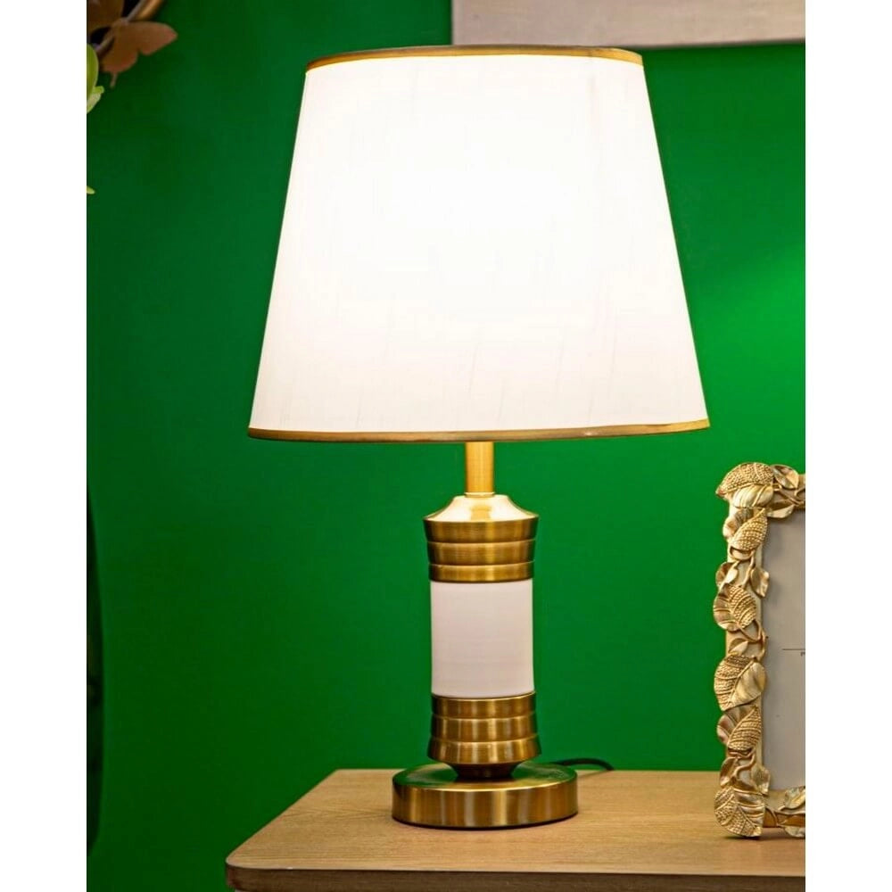 Lampada da Tavolo Bianca Ø31X52 cm - WHITY