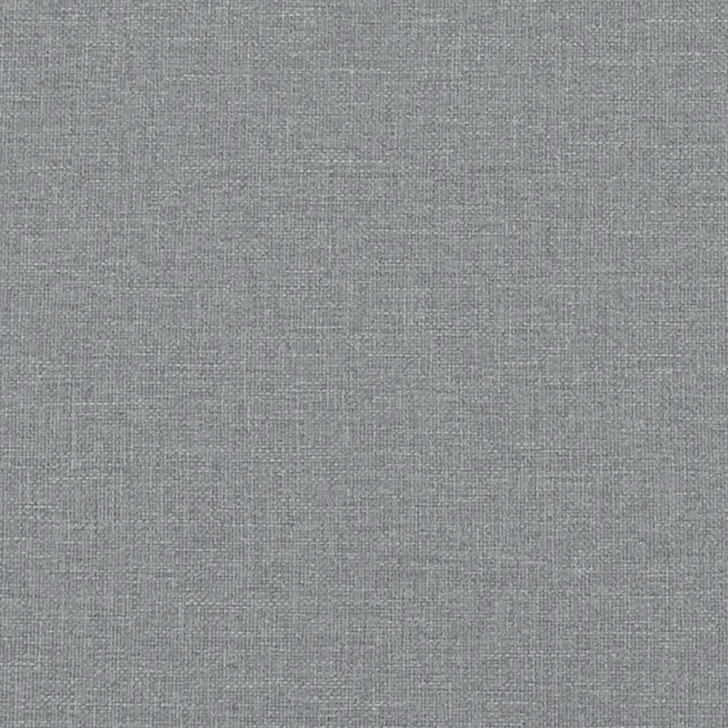Set di Divani 2 pz con Cuscini Grigio Chiaro in Tessuto