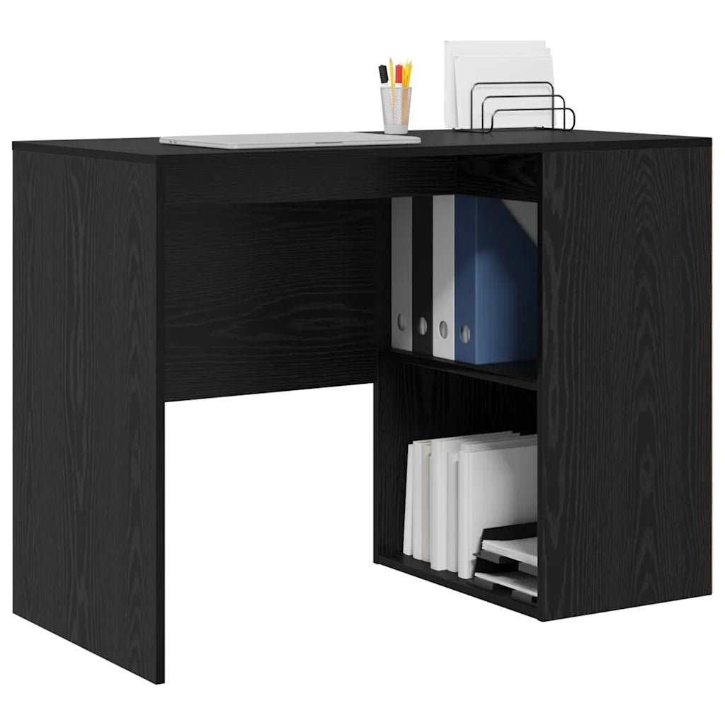Scrivania Rovere Nero Legno ingegnerizzato 102 x 50 x 75 cm 869539