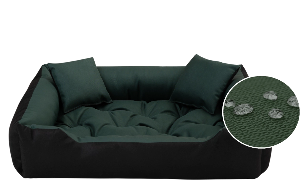AIO FACTORY XXL ECCO Letto per cani impermeabile verde