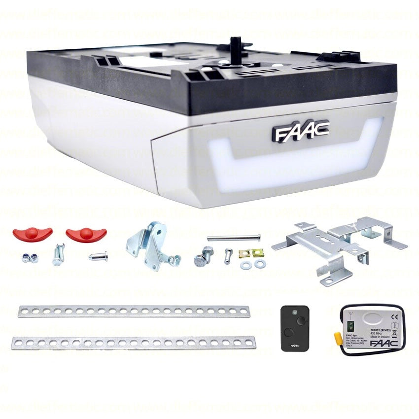 KIT AUTOMAZIONE PER PORTE BASCULANTI MOLLA 24V A TRAINO DOLPHIN FAAC 10566544