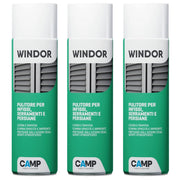 Windor spray lucida e ravviva infissi e serramenti 500 ml 3 pezzi