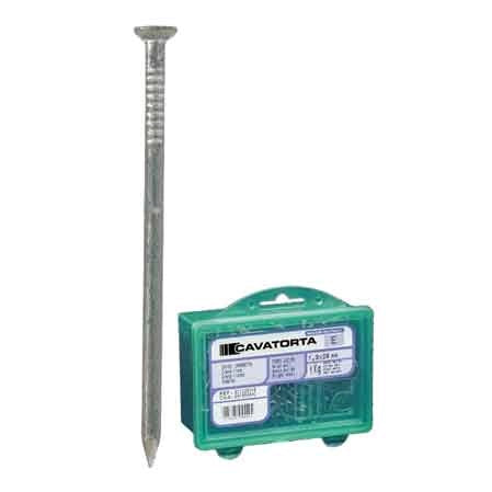 CHIODI TESTA PIANA BRICOLINE 1 KG CAVATORTA 2,4x50 mm - CAVATORTA