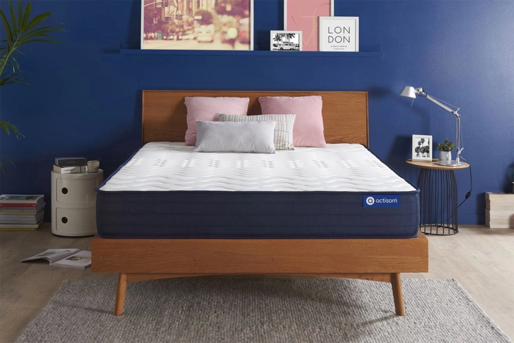 Materasso matrimoniale Actiflex life 150x195cm - Spessore : 22cm - Molle insacchettate e memory foam - Molto rigido