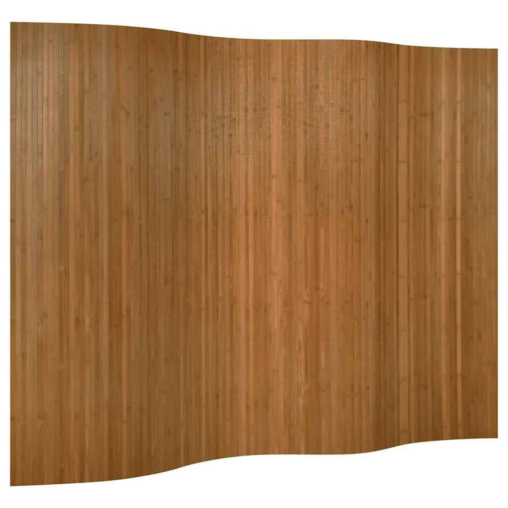 Divisorio Ambienti | Divider per stanze | Paravento Marrone Larghezza 250 cm Altezza 165 cm in Bamb¨´