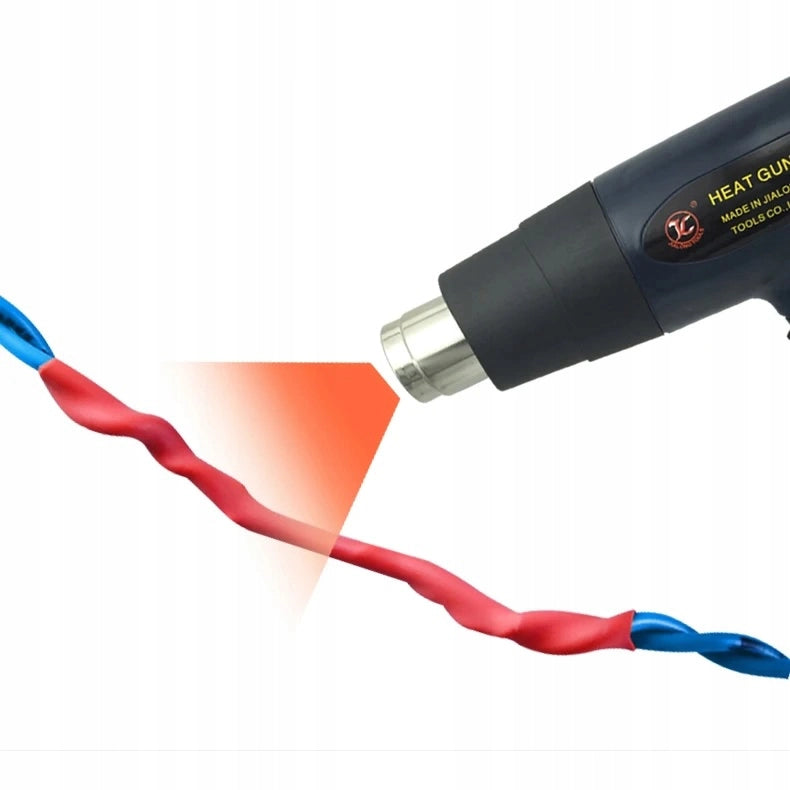 Tubo Termorestringente Giallo 10mm 1m – Flessibile e Autoestinguente