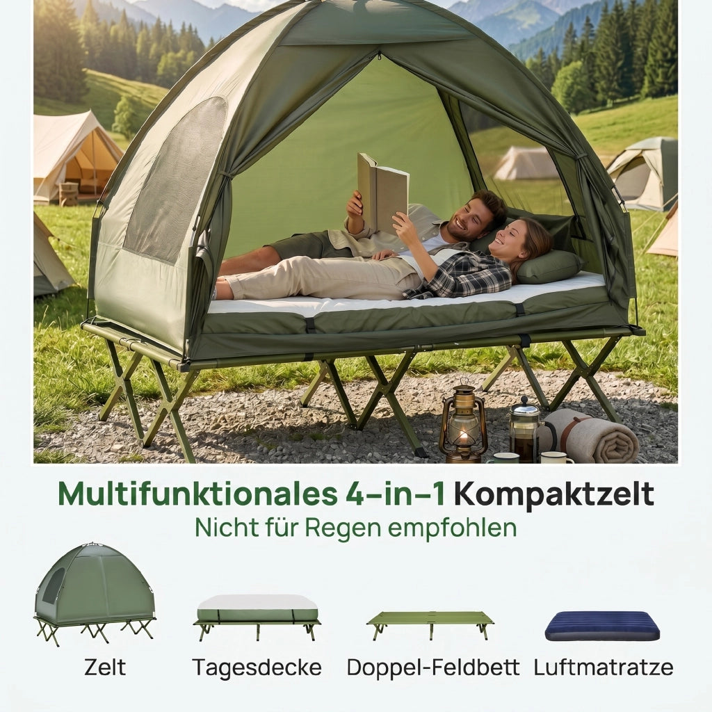 Letto da Campo ¨C Minimal ¨C Verde 70x190