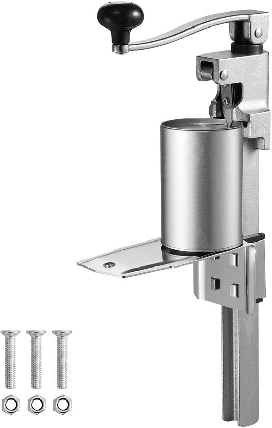 Manuale apripetri in acciaio - apripetri commerciale - apripetri per tavolo per ristoranti - altezza fino a 30 cm