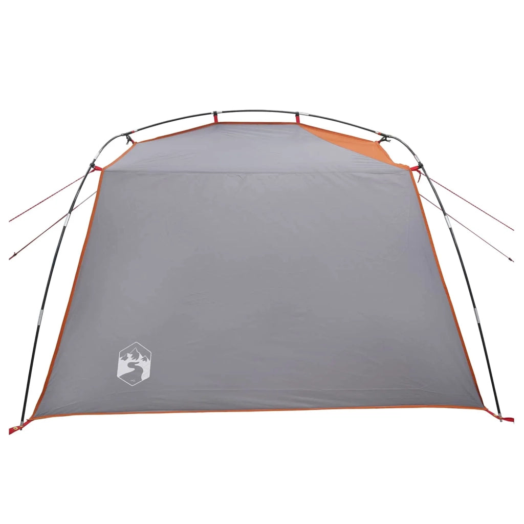 Tenda a tunnel Grigio e arancione 4 persone 42018567
