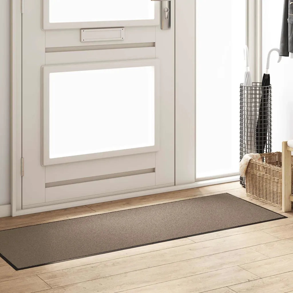 Tappetino Altro Beige e Nero 60 x 180 cm Polipropilene e vinile 4100785