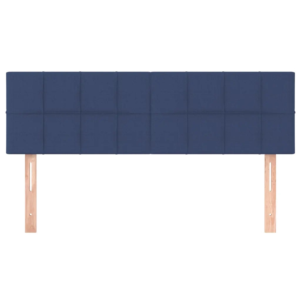 Testiera Blu 144x5x78/88 cm in Tessuto 346052
