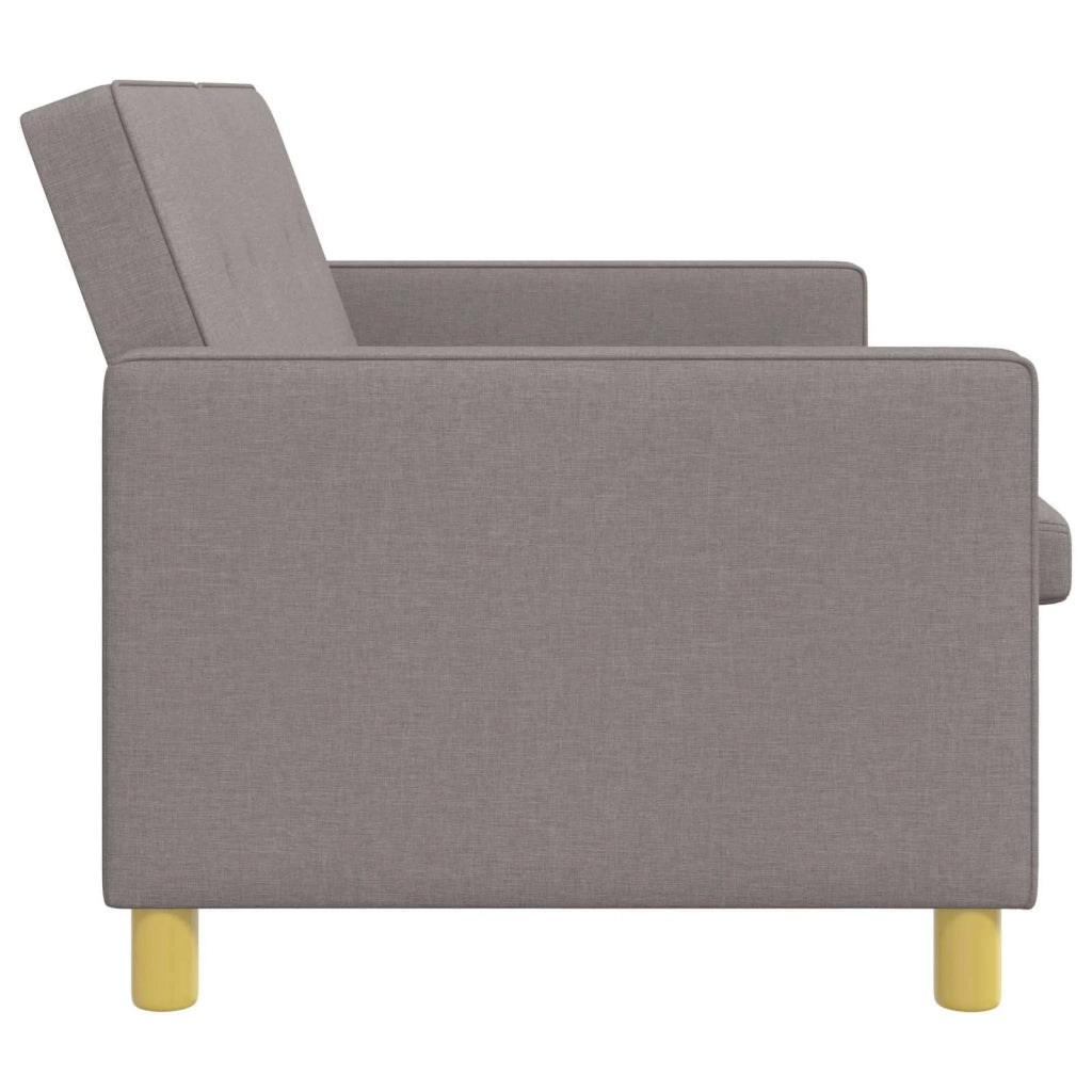 Divano Letto Estraibile Tortora Tessuto 42033344