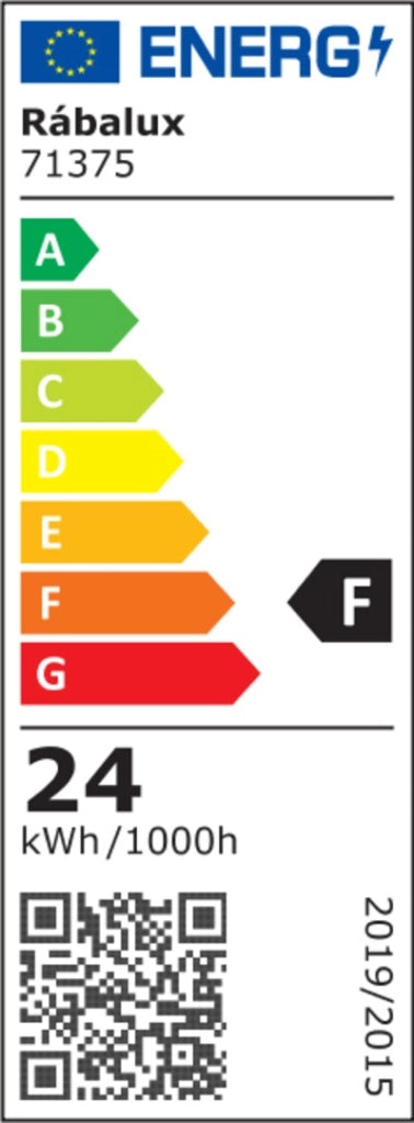 Plafoniera LED quadrata nera 24W 3000K Rabalux Heleth